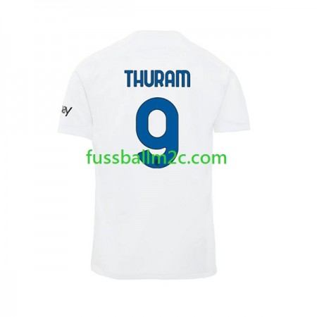 Fußballtrikots Inter Mailand Marcus Thuram 9 Auswärts Trikotsatz 2023-2024 Fußballtrikots Inter Mailand Marcus Thuram 9 Auswärts Trikotsatz 2023-2024